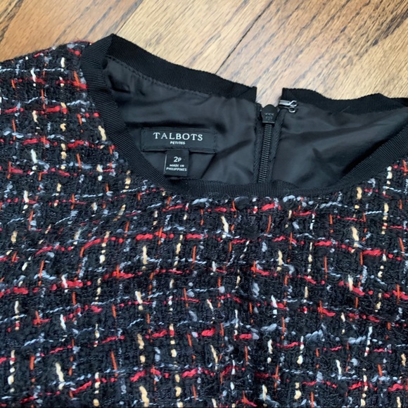 Tweed wool dress Talbots - Picture 3 of 6